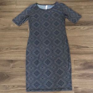 LulaRoe Julia Aztec pattern